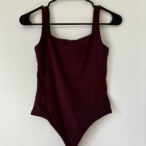 YoungLA Burgundy Bodysuit